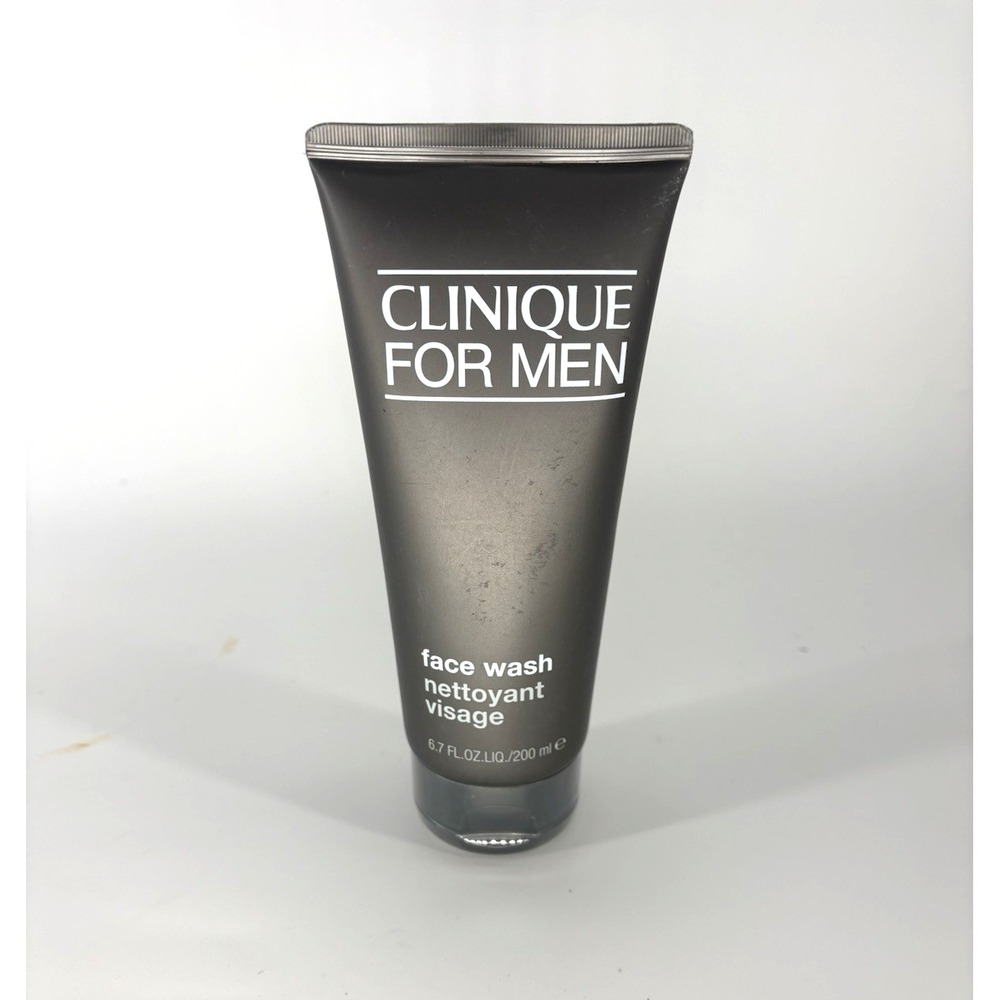 Clinique For Men Face Wash 6.7 oz / 200ml Brand New Factory Sealed Cleanser